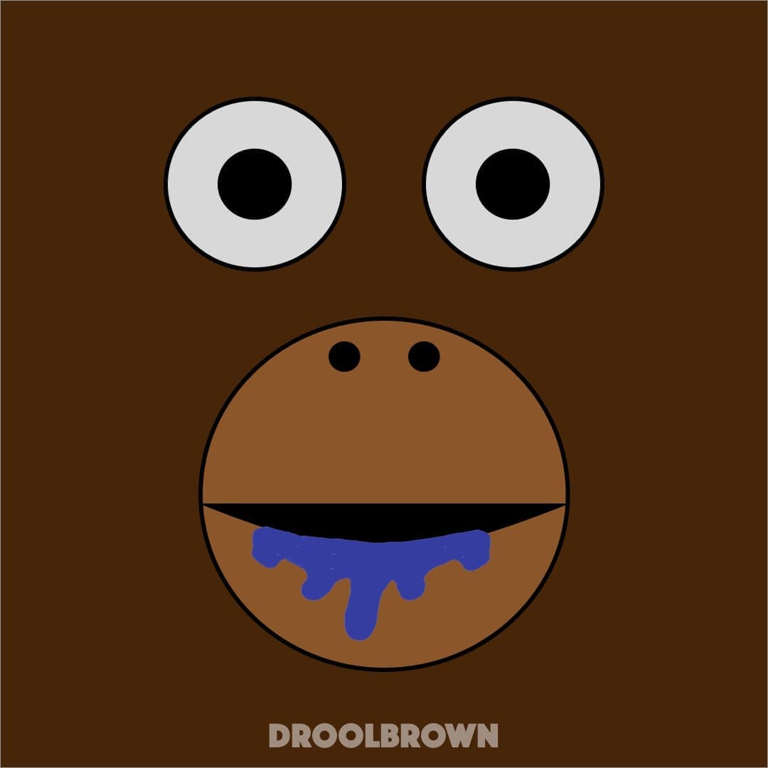 DROOLBROWN